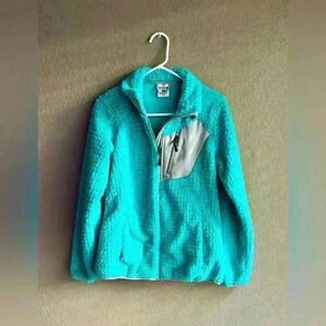 Magellan Womens Jacket Outdoors Size M Color Teal & Gray Soft Jacket